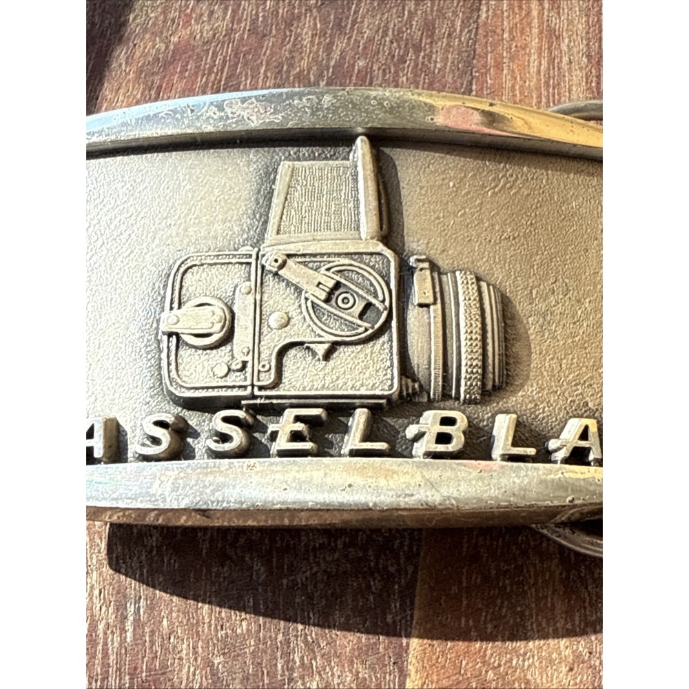 Vintage‎ Jostens Sterling Hasselblad Camera Belt Buckle - Picture 3 of 12